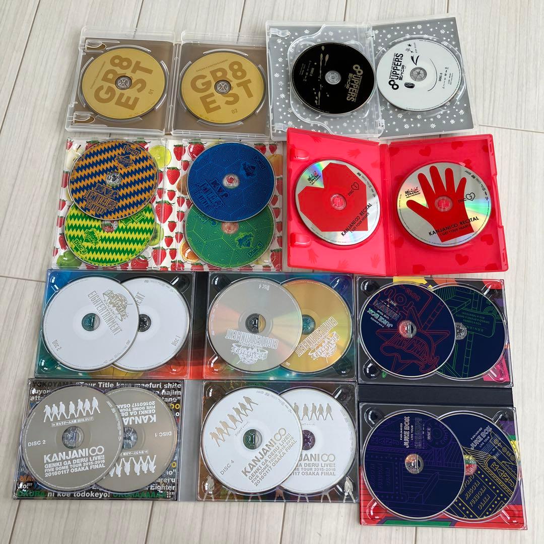 関ジャニ∞ ライブDVD等12点まとめ売り