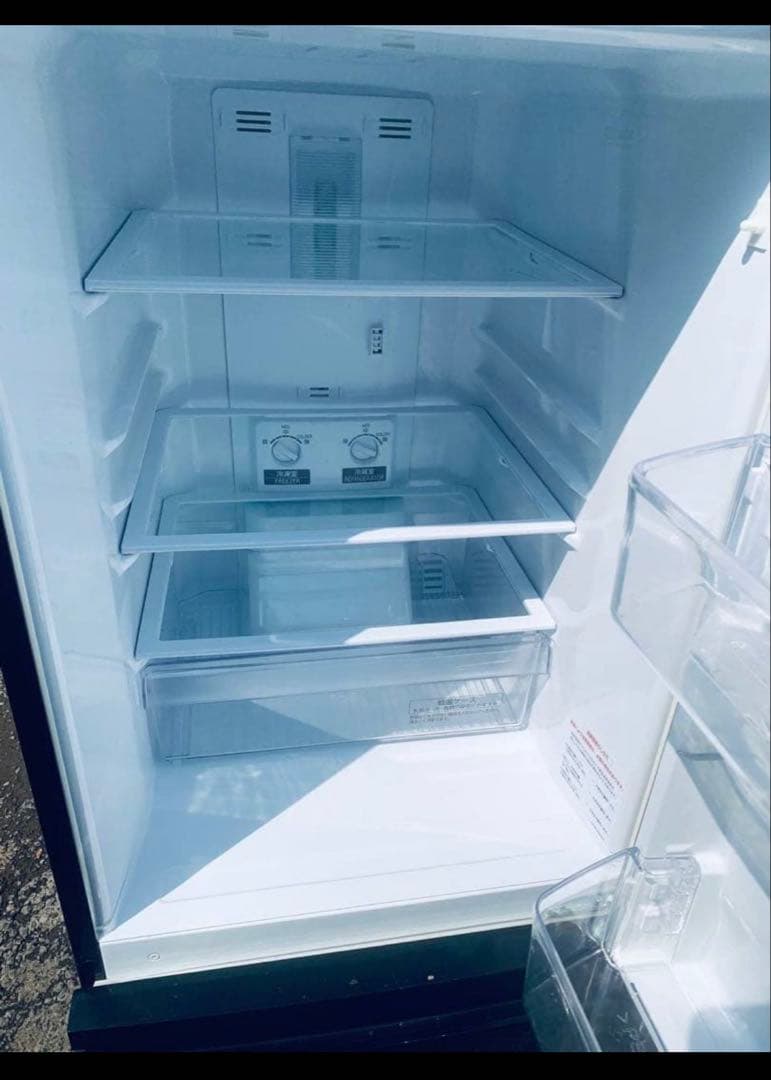 【12/13頃発送限定】三菱ノンフロン冷凍冷蔵庫　ブラック