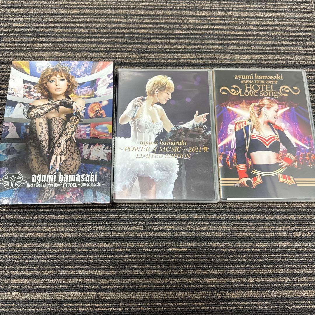 【まとめ売り】浜崎あゆみayumi hamasaki DVD 11セット