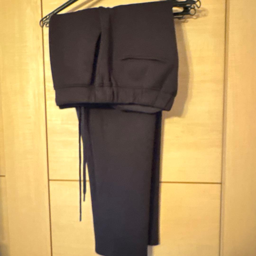 そ*♪様 TENTIAL ノーカラージャケット XL 黒　上下