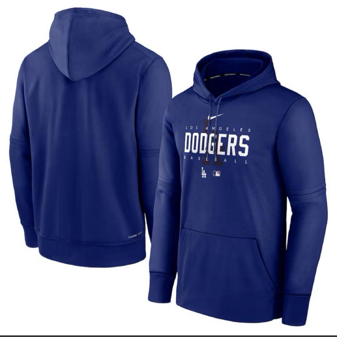 ロサンゼルスドジャース オーセンティックパーカー Mサイズ 大谷選手着用モデル