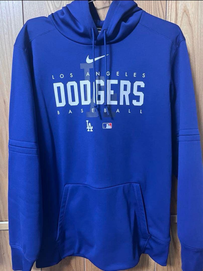 ロサンゼルスドジャース オーセンティックパーカー Mサイズ 大谷選手着用モデル