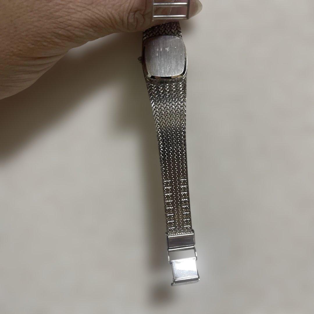 ROLEX Celini 黒文字盤 メッシュバンド