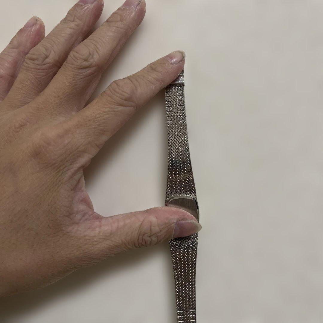 ROLEX Celini 黒文字盤 メッシュバンド