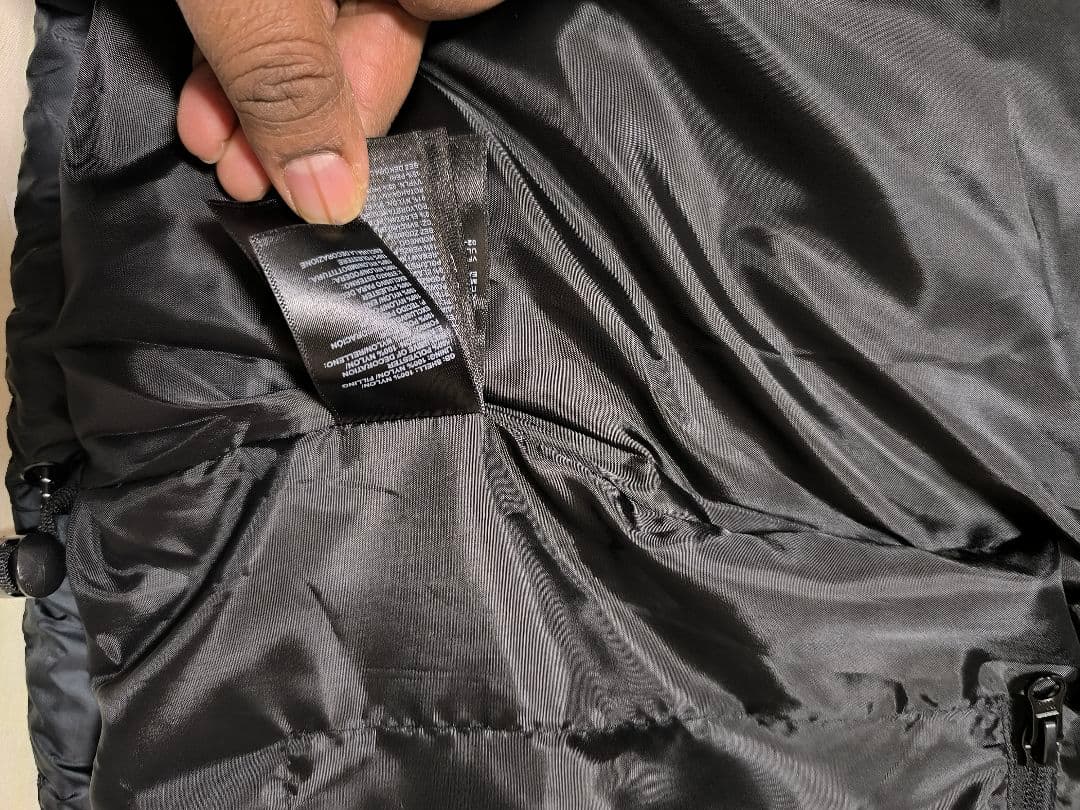 THE NORTH FAC E Blackダウンジャケット S