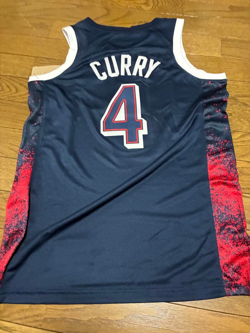 stephen curry オリンピック　USA ユニフォーム　新品未使用　M