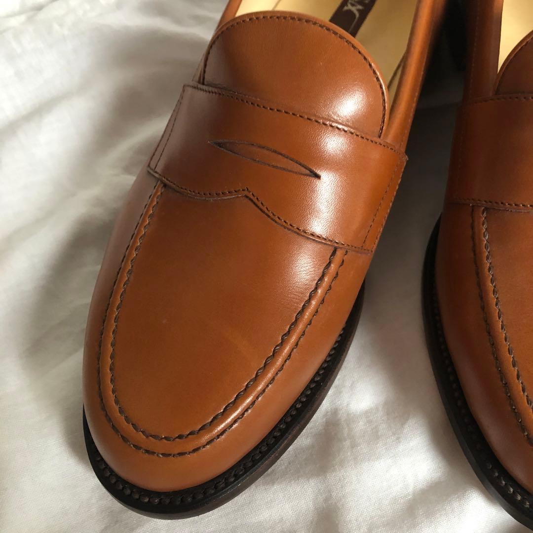 KISSA キサ　高田喜左　本革　レザー ローファー