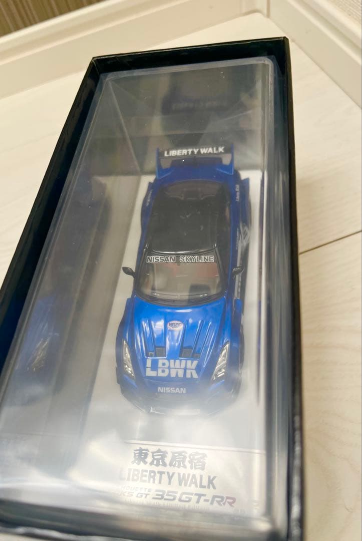 LIBERTY WALK NISSAN GT-R R35 50台限定　ミニカー