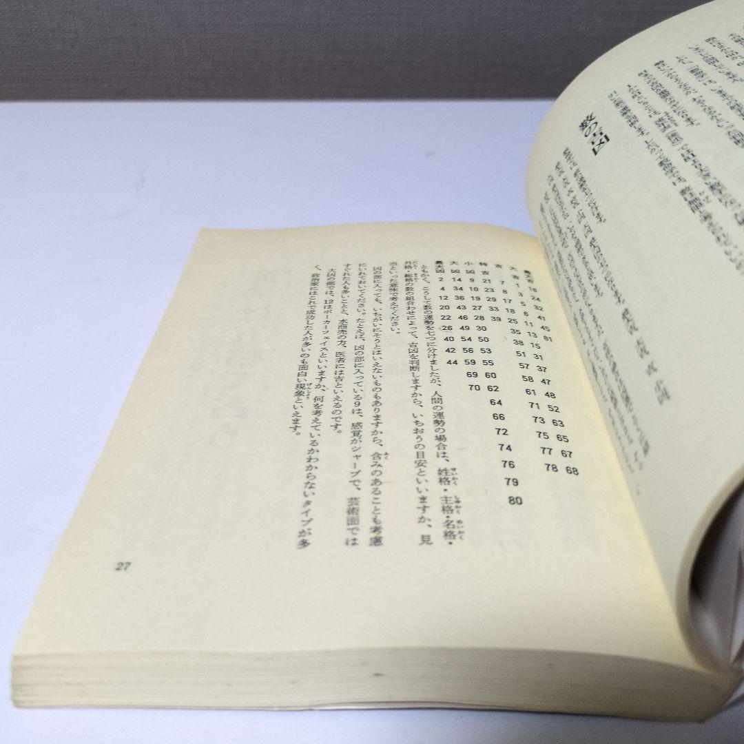 【希少本】野間覚玄の姓名判断　名前で幸せをつかむ数命学