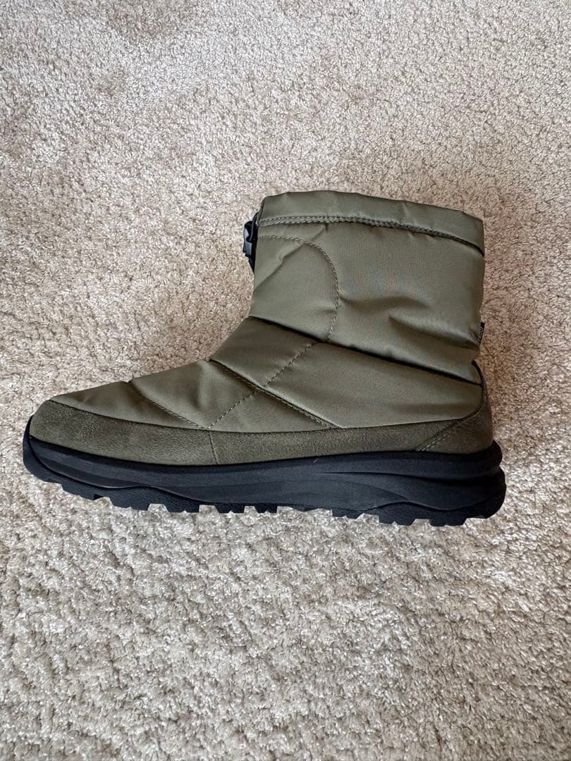 【美品】THE NORTH FACEヌプシ ブーティーWP ロゴショート26cm