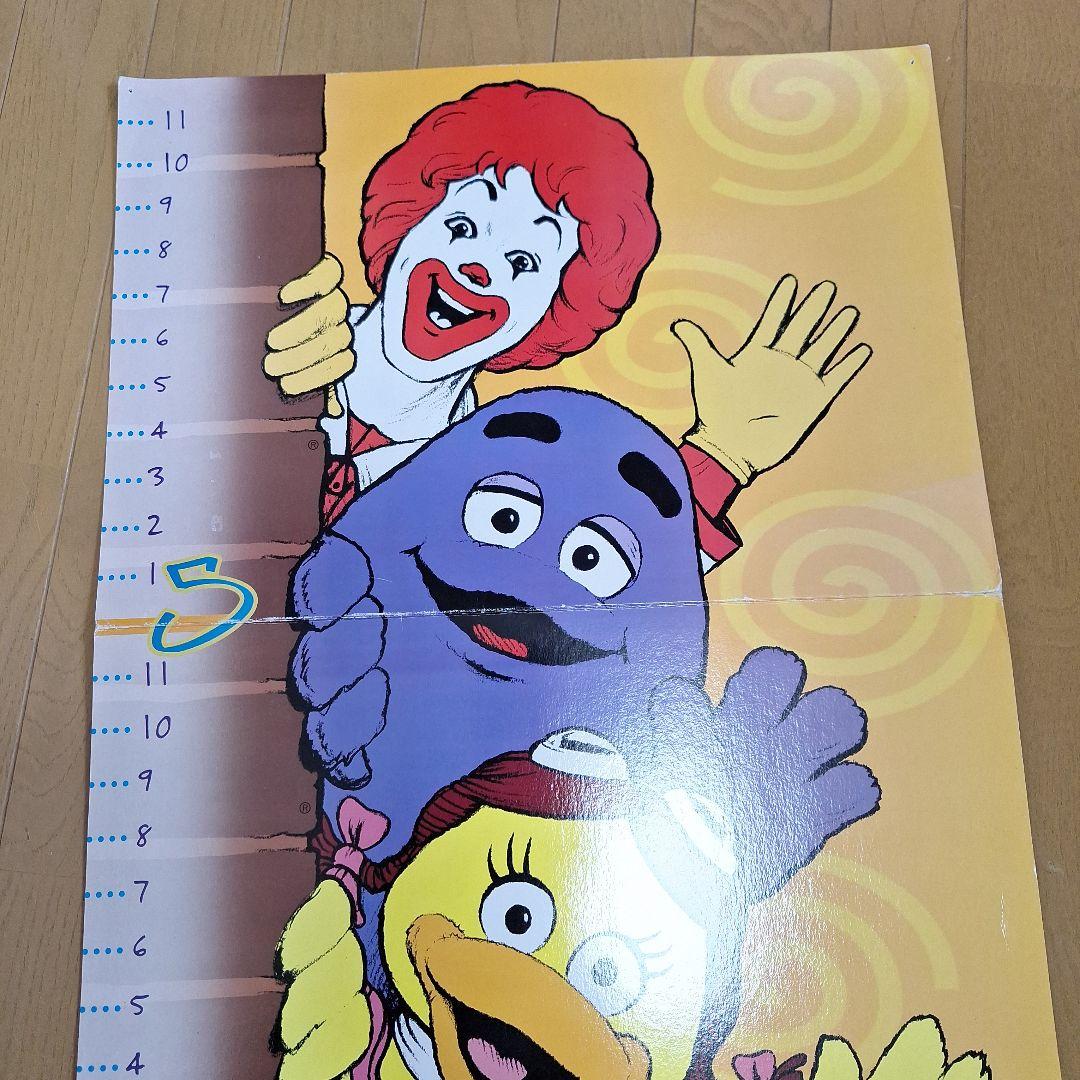 マクドナルド　身長計