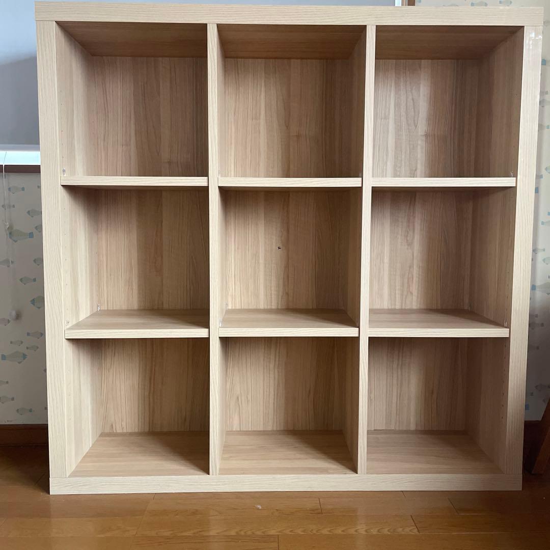 最終価格　送料込み ブックシェルフ　オープンラック　本棚　正方形