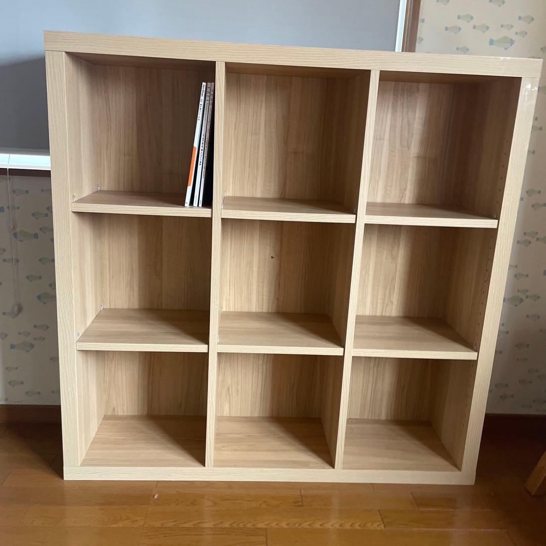 最終価格　送料込み ブックシェルフ　オープンラック　本棚　正方形