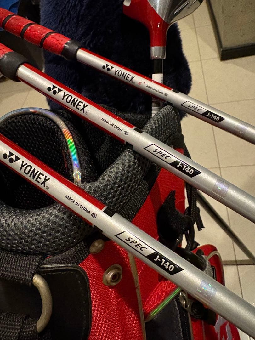 ジュニアYONEX スタンドゴルフバッグ セット
