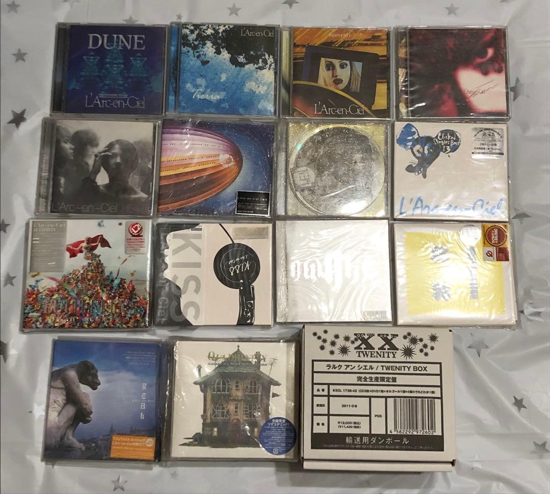 【L'Arc~en~Ciel】ラルクアンシエル CD DVD 48枚 ＋おまけ