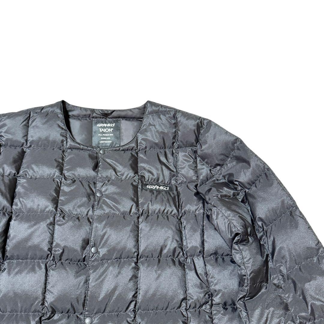 ✨美品✨TAION GRAMICCI インナーダウンジャケット M ブラック
