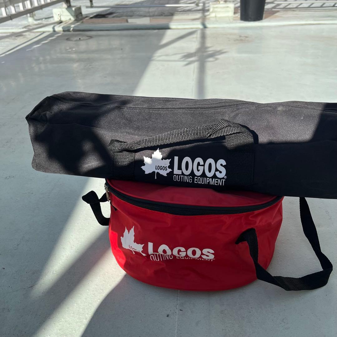 LOGOS クワトロポッド　トライポッド ダッチオーブン 焚き火台 鍋 セット