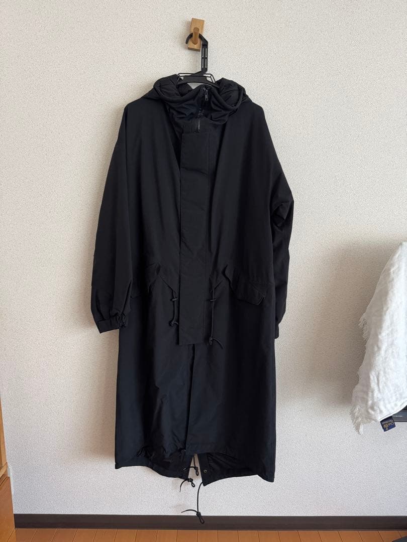Y-3 GORE-TEX ブラック ロングコート