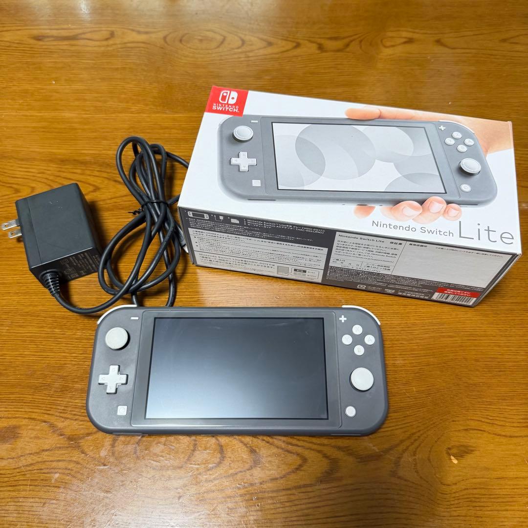 【Switch Lite本体】スイッチライト本体 グレー