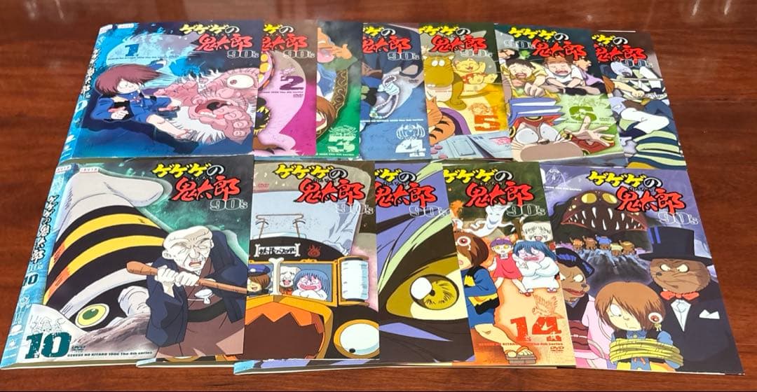 ゲゲゲの鬼太郎90s vol.1〜6,8,10,12〜14,19 dvd