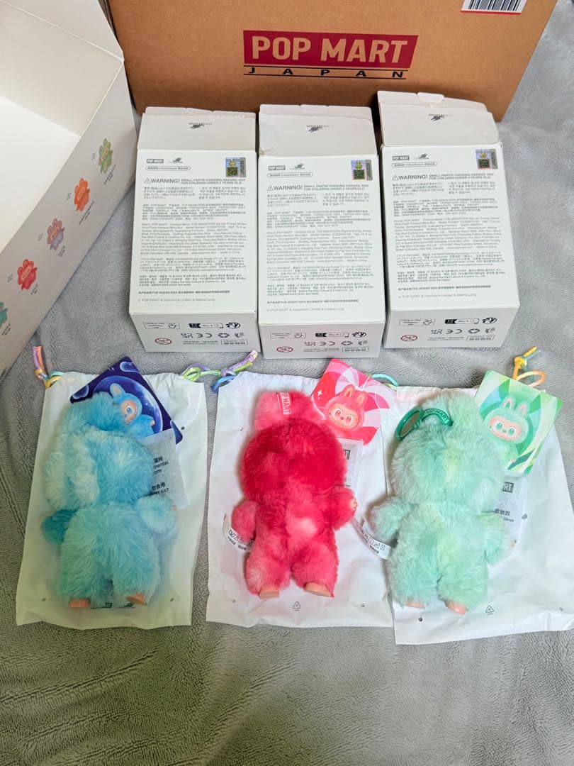 【正規品】ラブブ LABUBU エナジー 3個セットPOPMART 最終値下