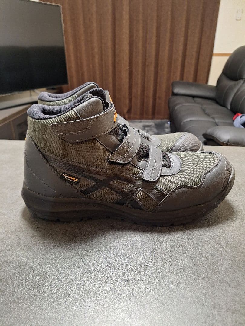ASICS 安全靴 グレー コーデュラ