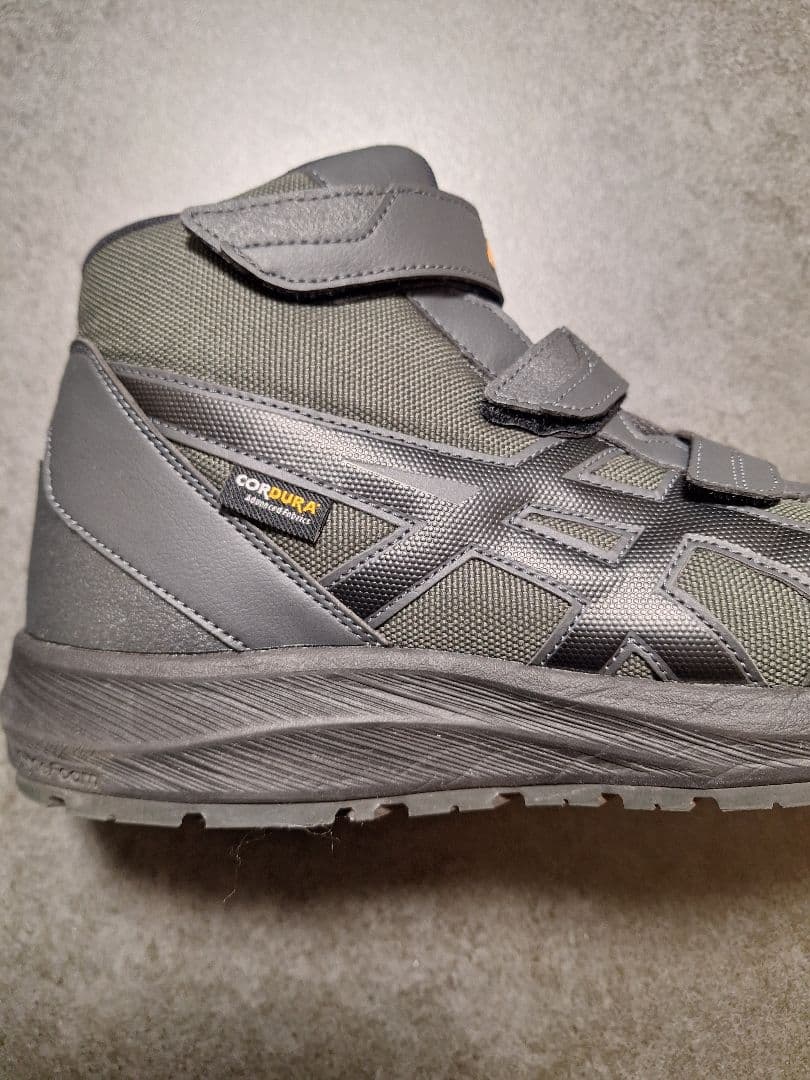 ASICS 安全靴 グレー コーデュラ