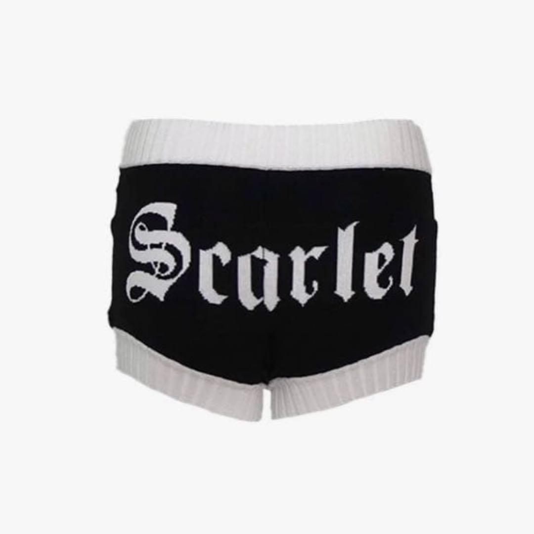 パンツ Theredthread S logo knit pants micro