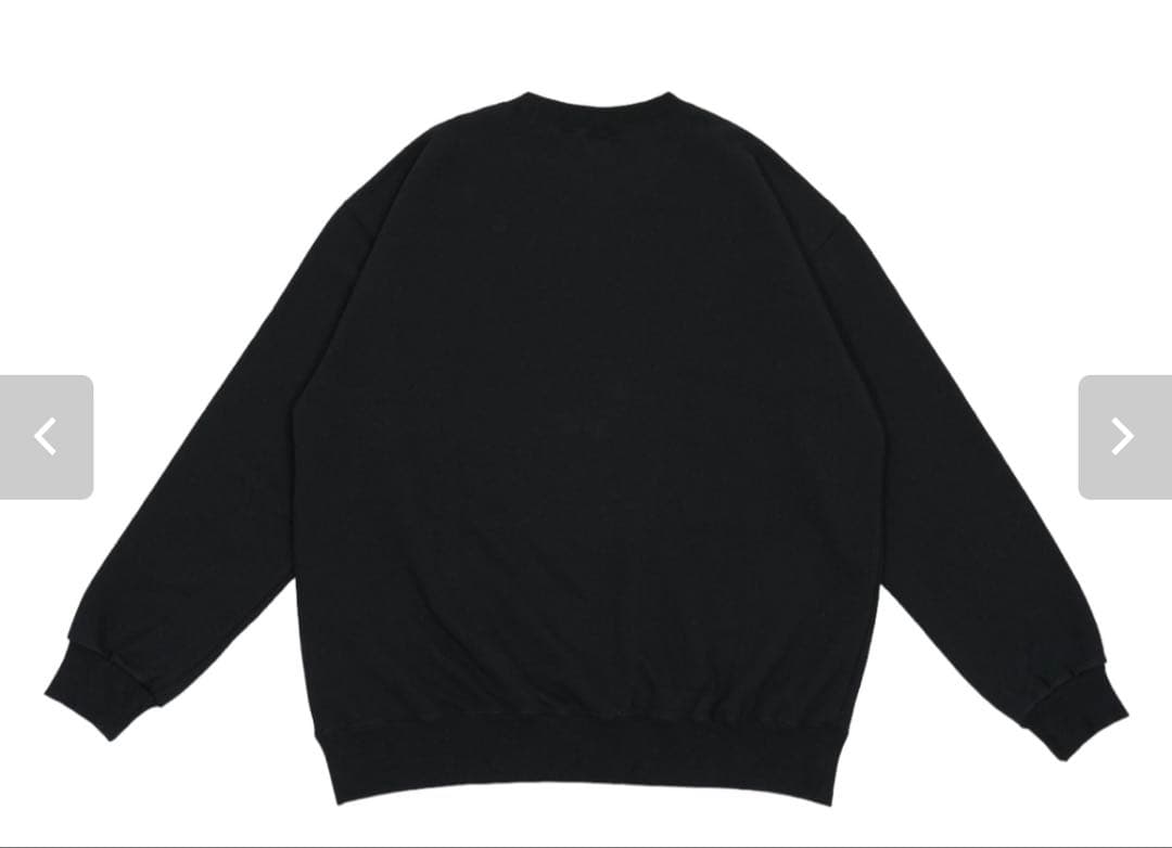 トップス Gusset French Terry P/O Sweat (black)