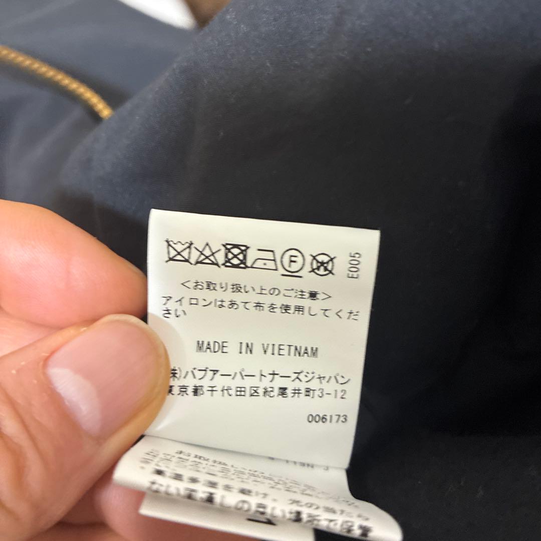 Barbour ブラック　バブワー　モッズコート サイズ38