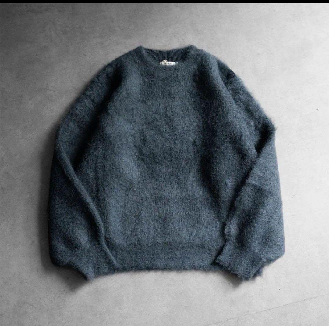 YASHIKI×Attic別注モヘアニット