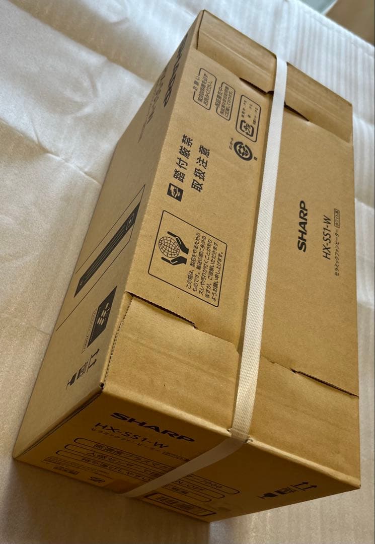 SHARPセラミックヒーター HX-SS1-W 1200W プラズマクラスター