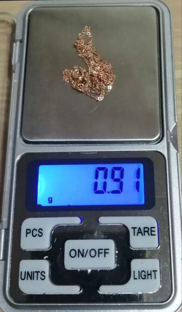 K18 ピンクゴールド　ネックレス