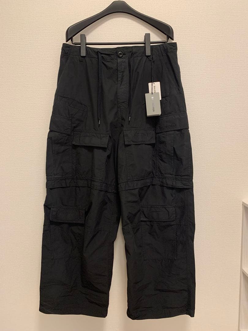 格安　XXS 黒　バレンシアガ　カーゴパンツ　極美品