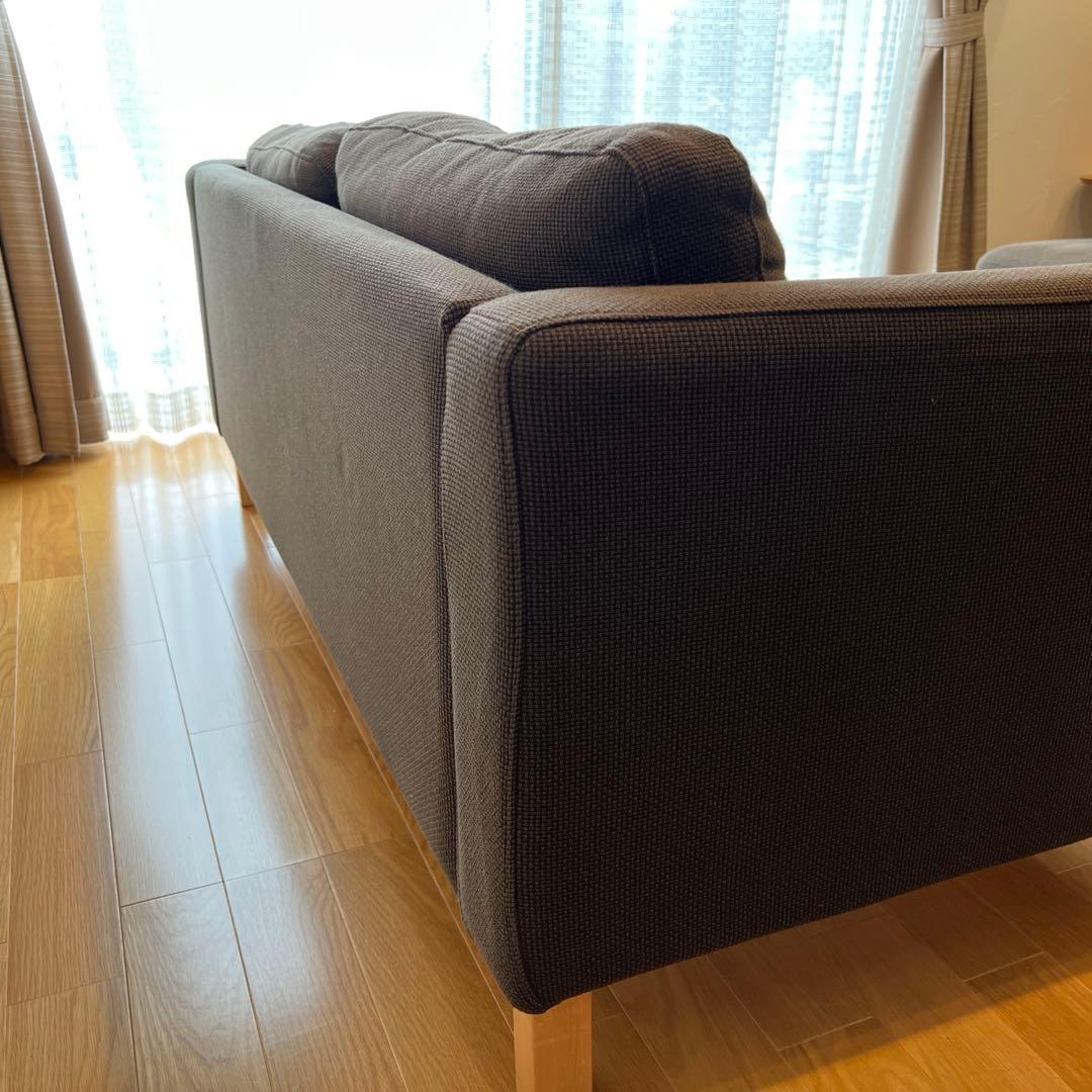 ※匿名配送メルカリ便　IKEA ソファ　カルルスタード　２人掛け