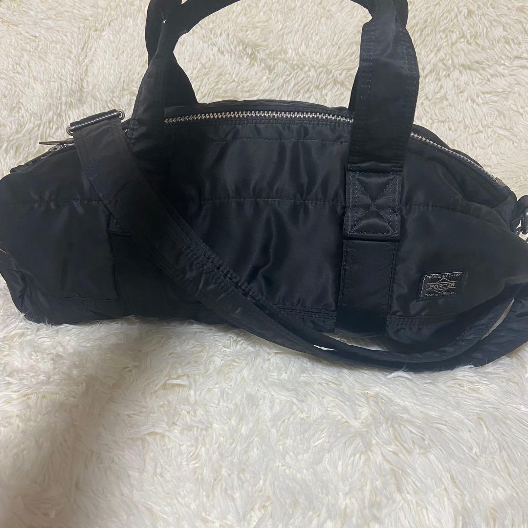 PORTER　タンカー　2way　ダッフルバッグ　ボストンバッグ　黒 吉田カバン