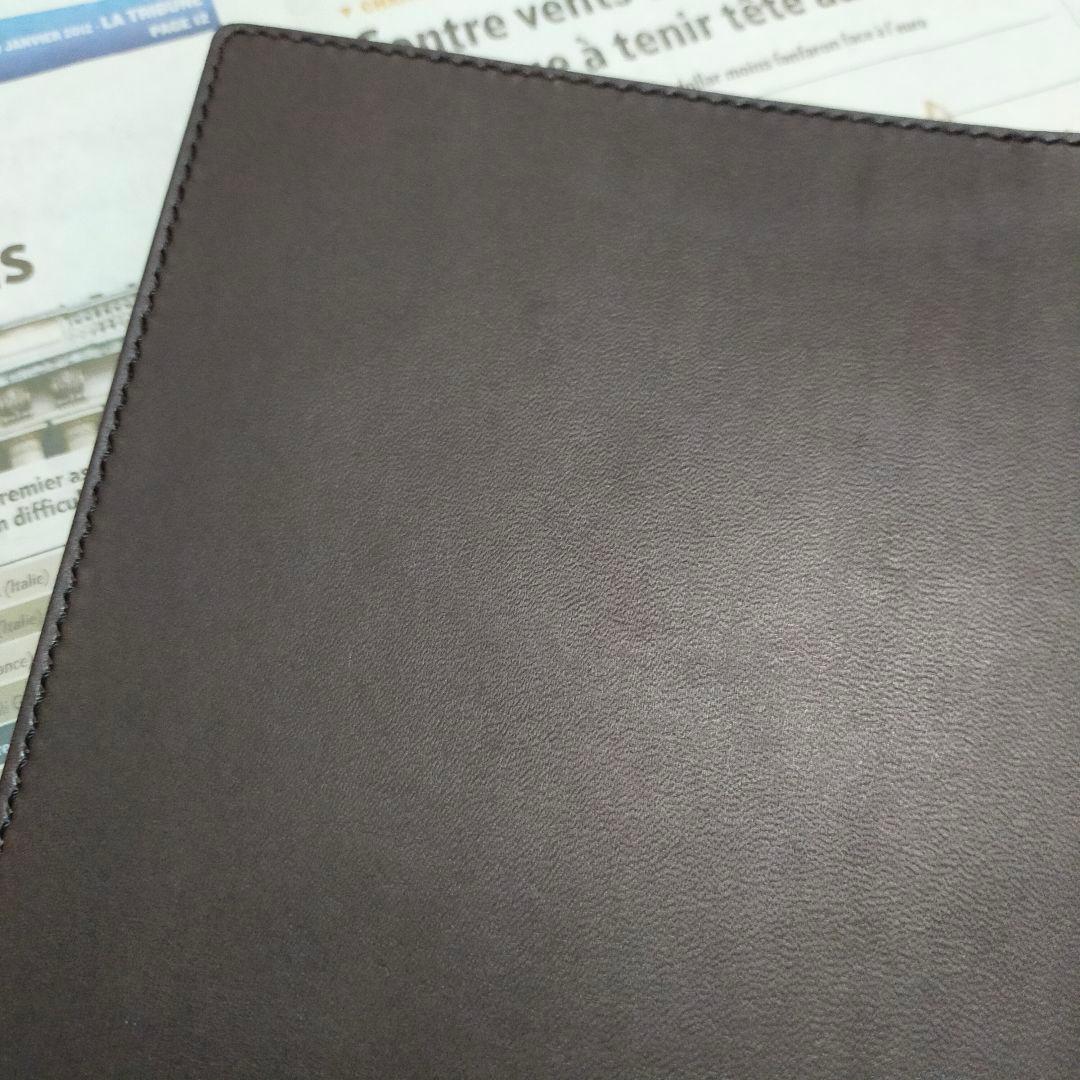 【まや】栃木レザー　正寸B5サイズ　ノートカバー