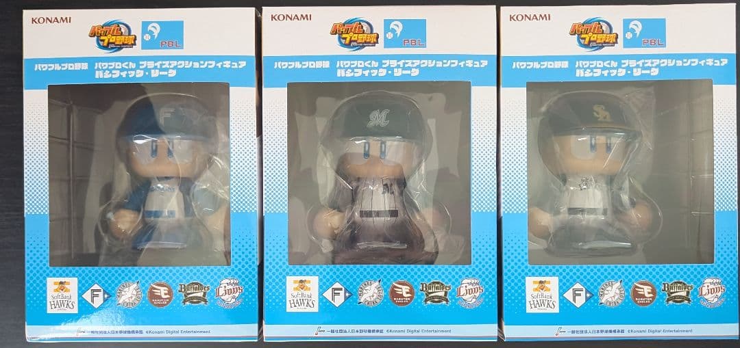 パワフルプロ野球　パワプロ　フィギュア　パ・リーグ　全6種