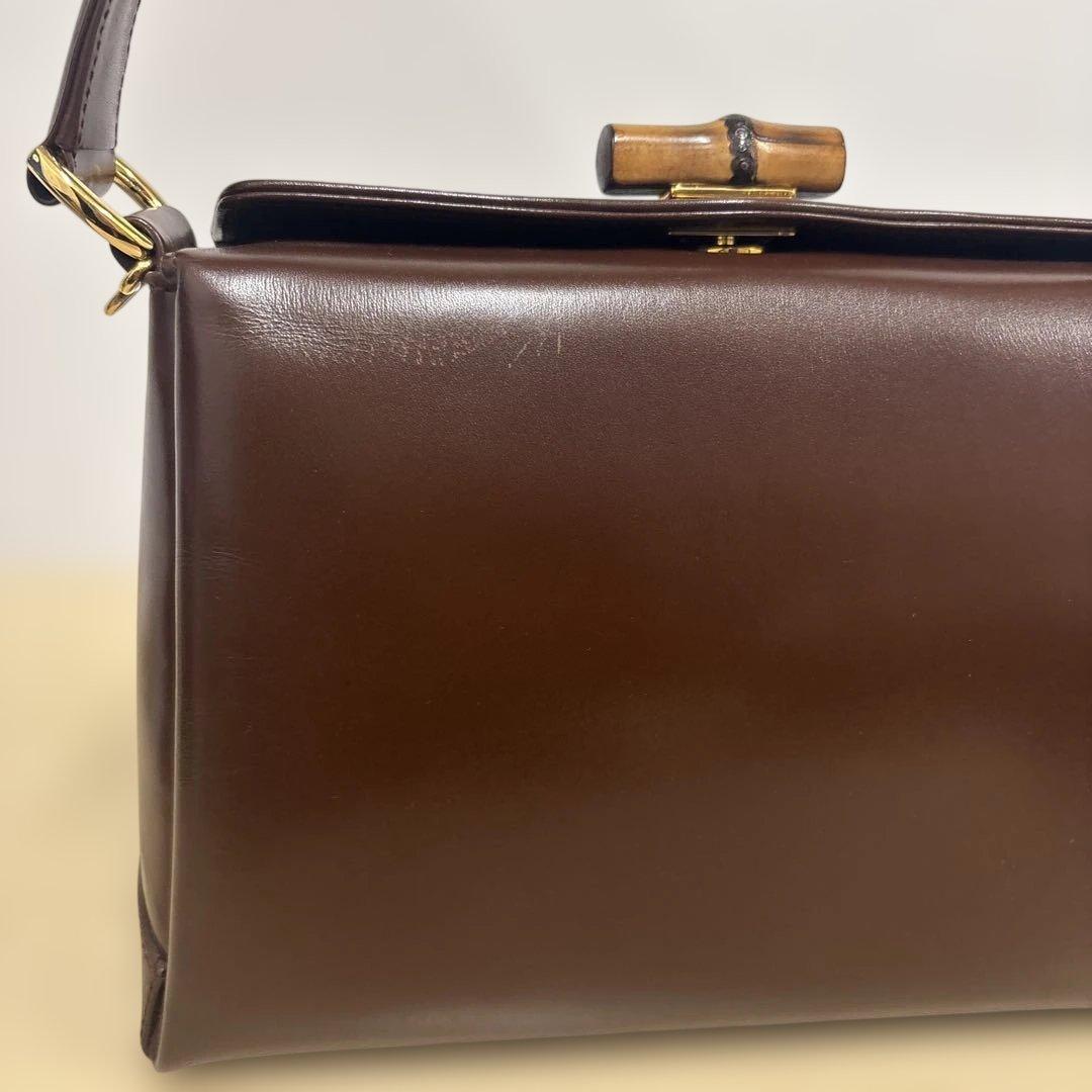 GUCCI グッチ バンブーターンロック 2WAYバッグ