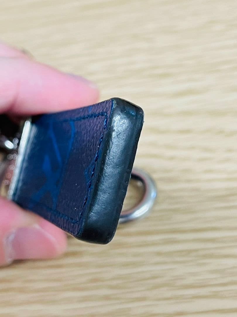 こ*く様 ルイヴィトン　キーリング　LOUIS VUITTON 　青