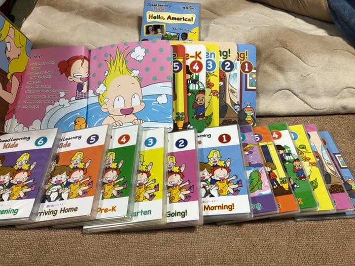 2016年版ディズニー英語のCDとDVD、未使用に近いうち、値下げ値下げました。