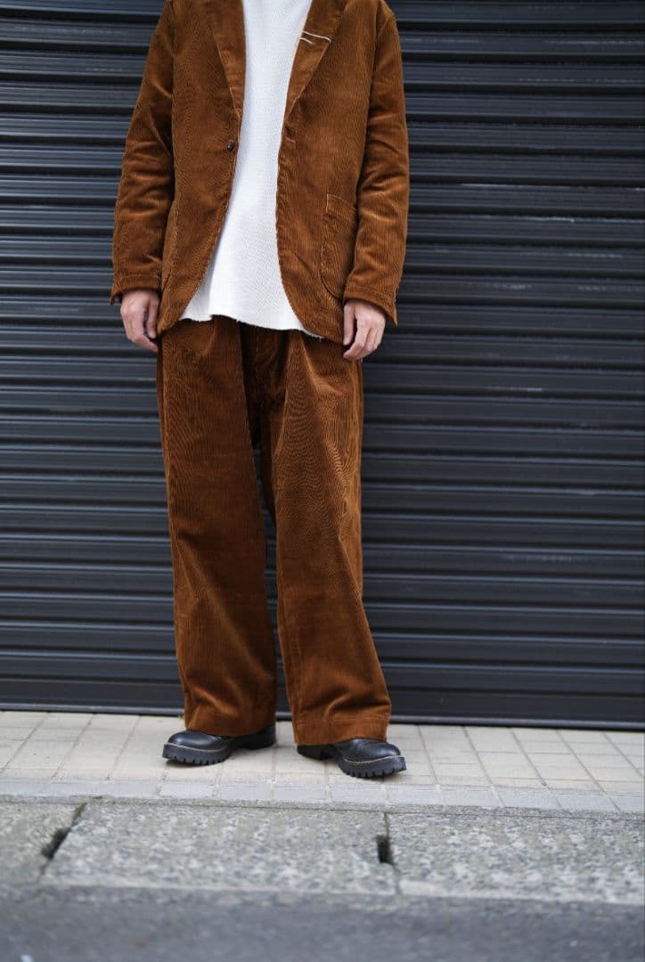Gurank 　グランク　Corduroy coverall JK　セットアップ
