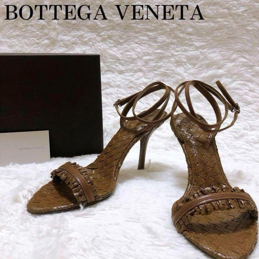 BOTTEGA VENETA ボッテガヴェネタ サンダル ストラップ ヒール