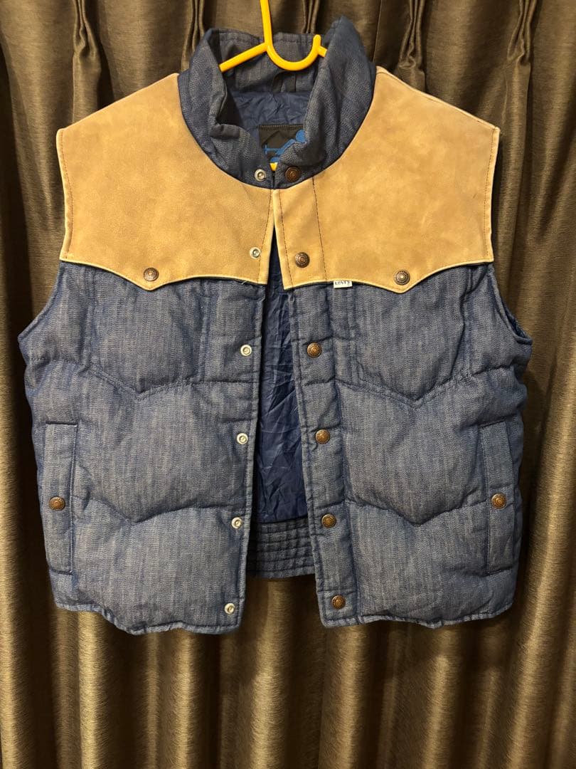 みやんばば様用【極美品/70s】SKI Levi's デニムダウンベスト