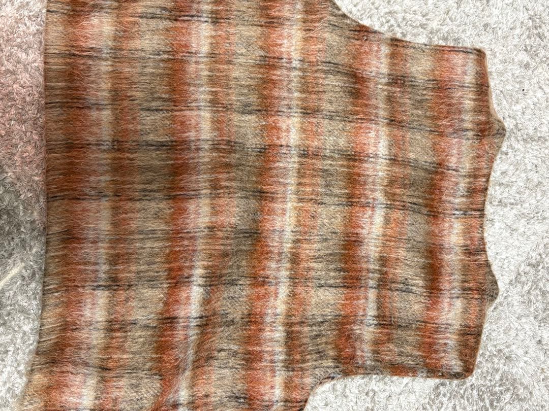 OUR LEGACY Vネックベスト 46 モヘアカーディガン