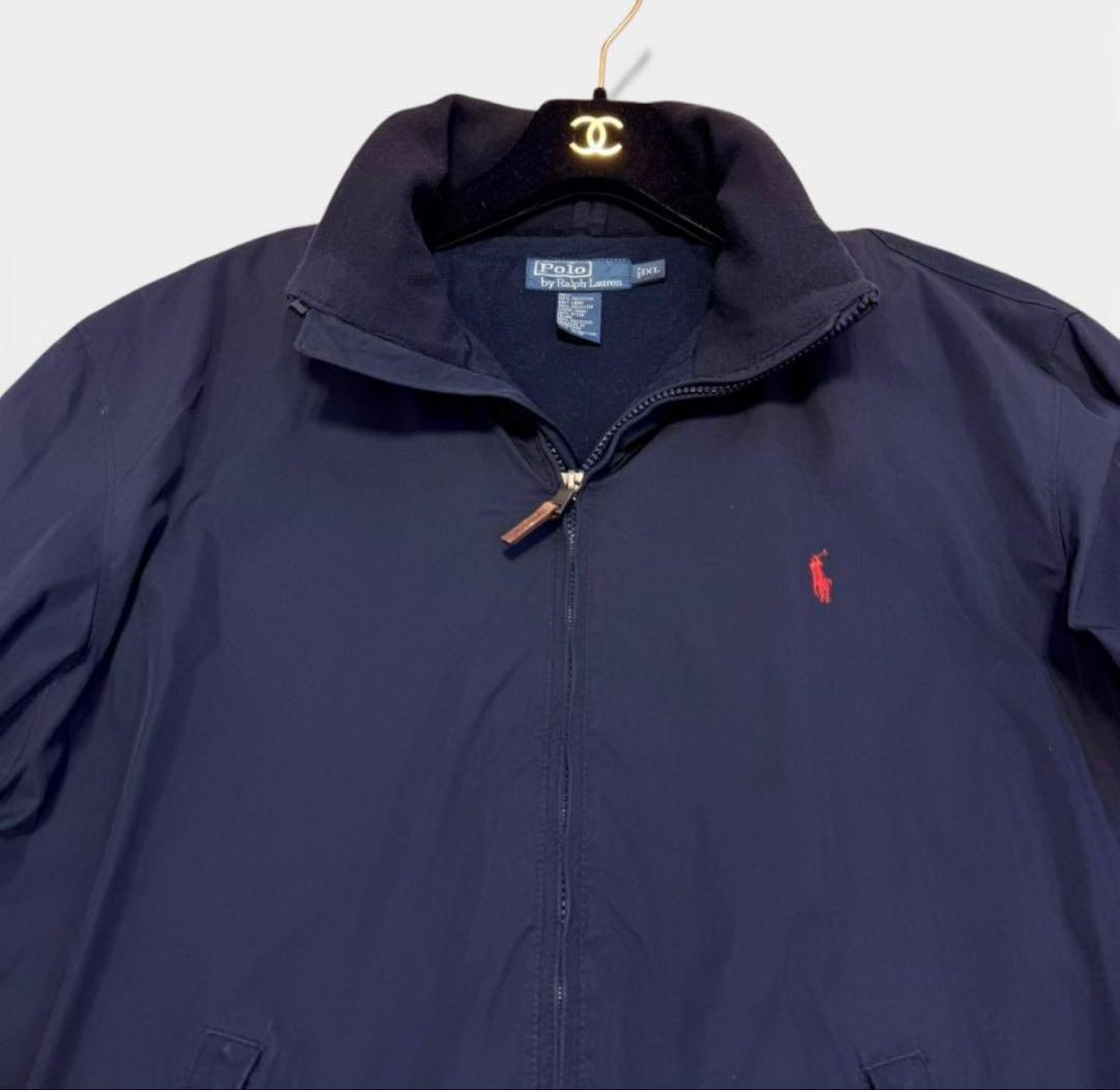 Polo Ralph Lauren L ネイビー ナイロンジャケット