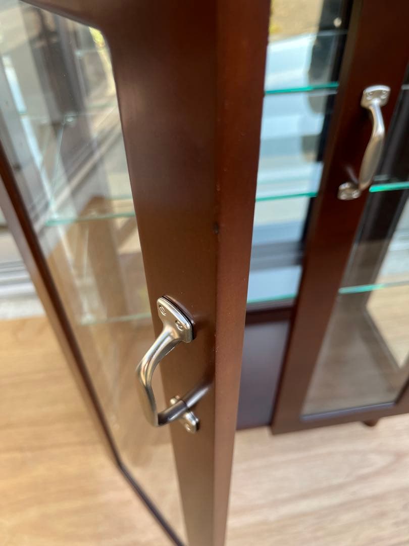 モダン　ショーケース　飾り棚　ガラスケース　キュリオケース　コレクションケース