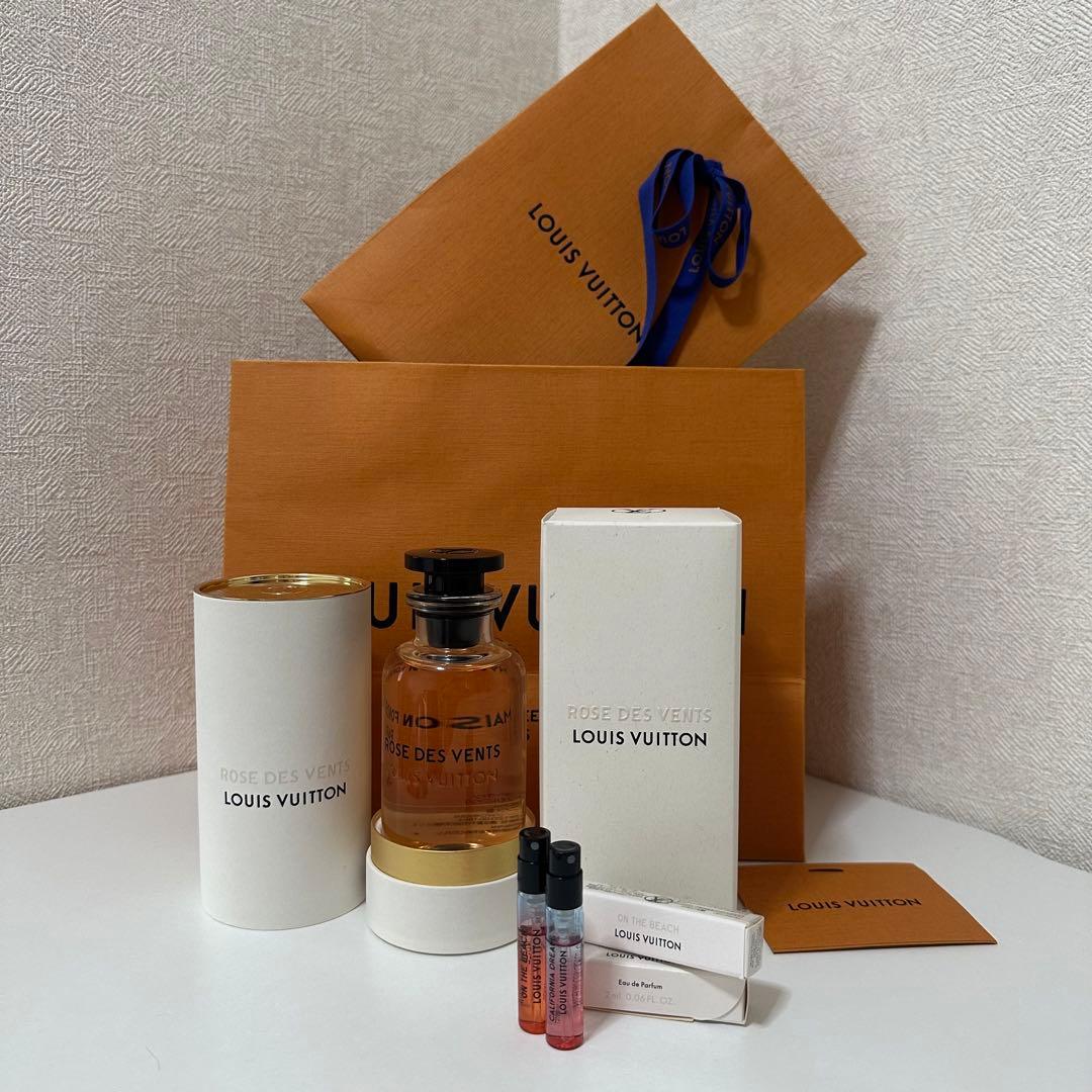 ルイヴィトン ローズデヴァン100ml 未使用に近い+サンプル2個　香水