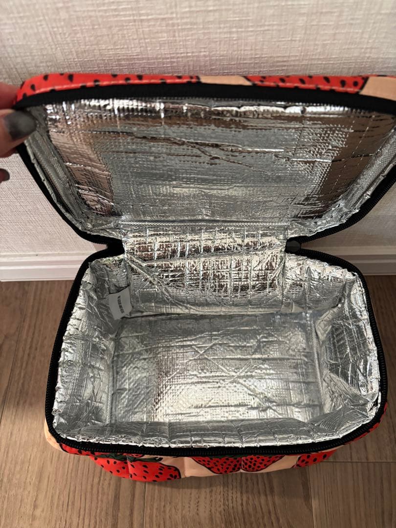 BAGGU BABY エコバッグ. ランチバッグ　ストロベリー柄セット