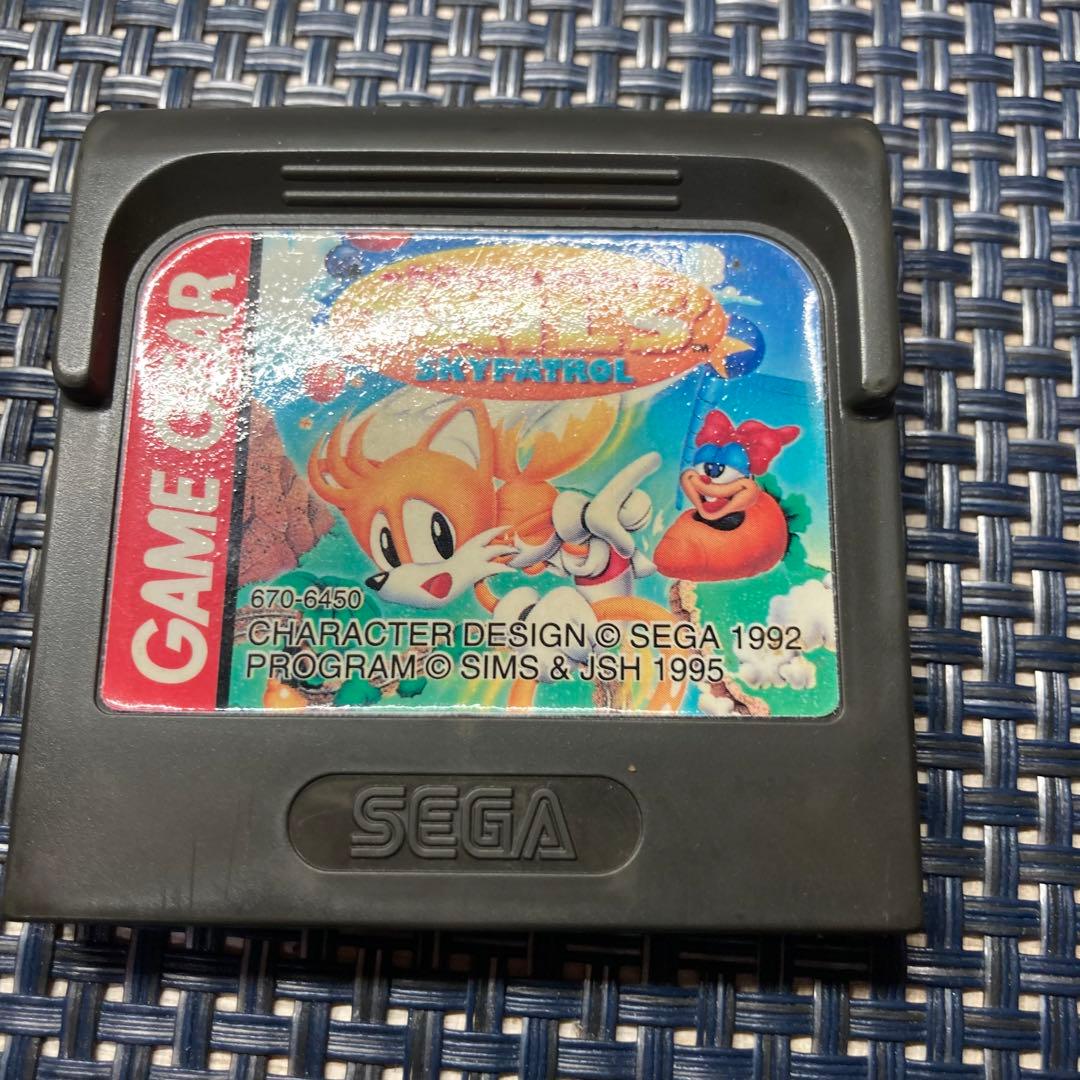 【動作確認済】ゲームギア テイルズのスカイパトロール